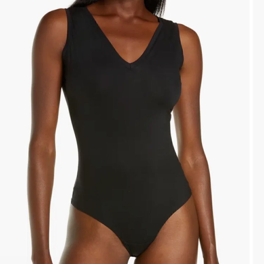 NWT SPANX Suit Yourself V-Neck Tank Bodysuit
